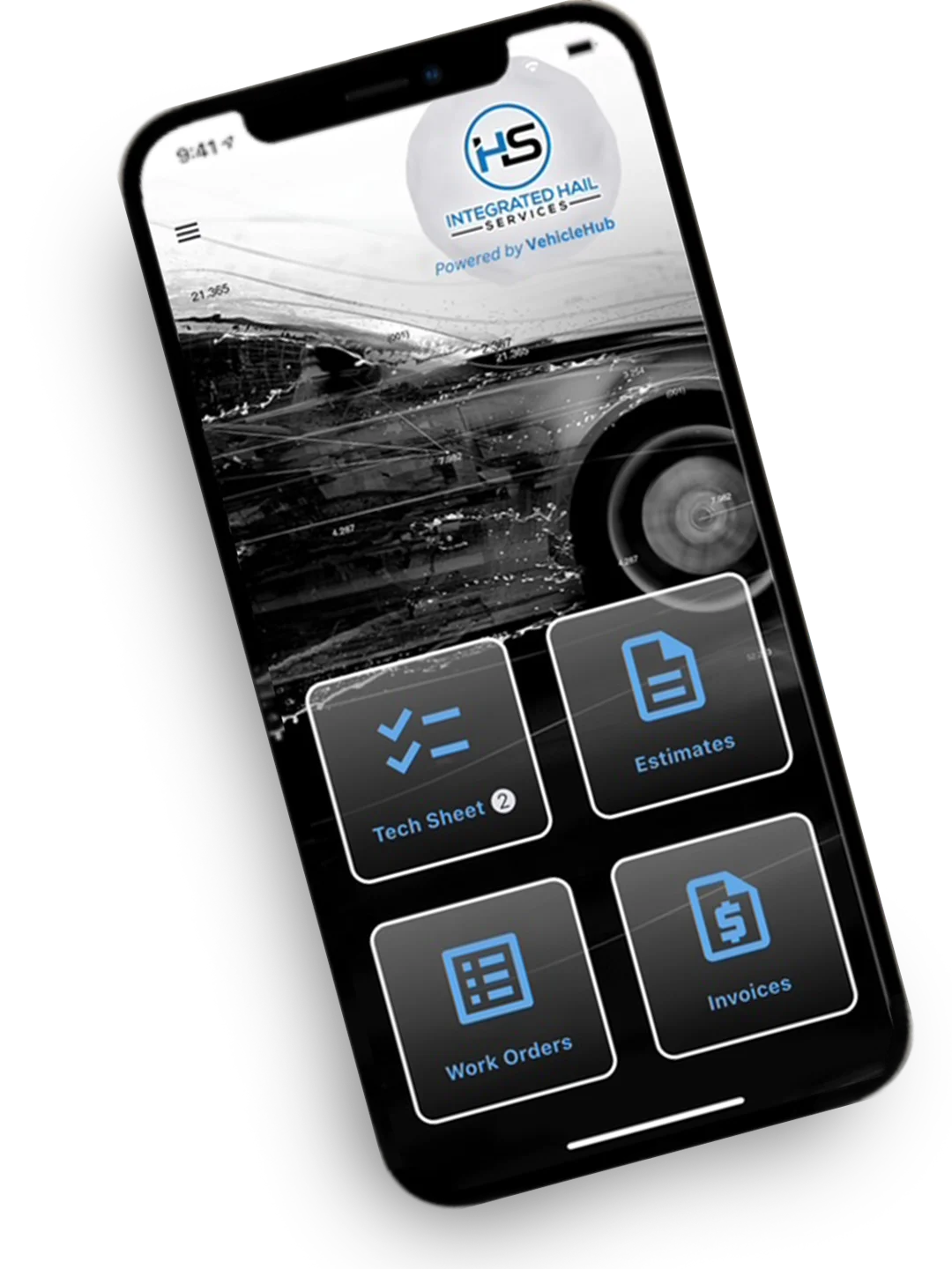 Vehicle Hub phone screenshot