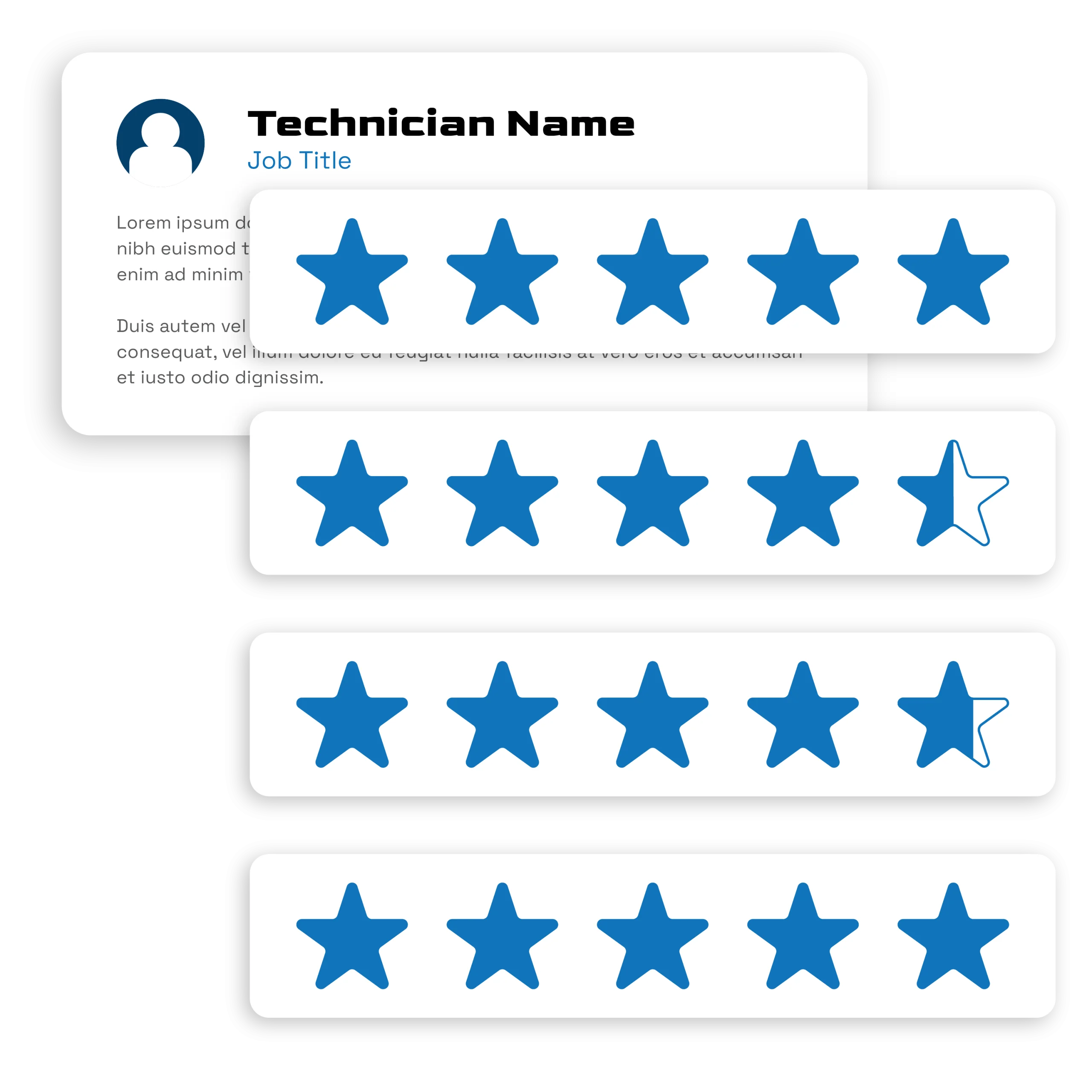 Man taking photo of hail damage with phone